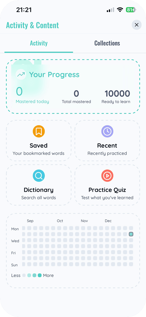 VocaTrace App Interface - Handwriting Practice Demo 2
